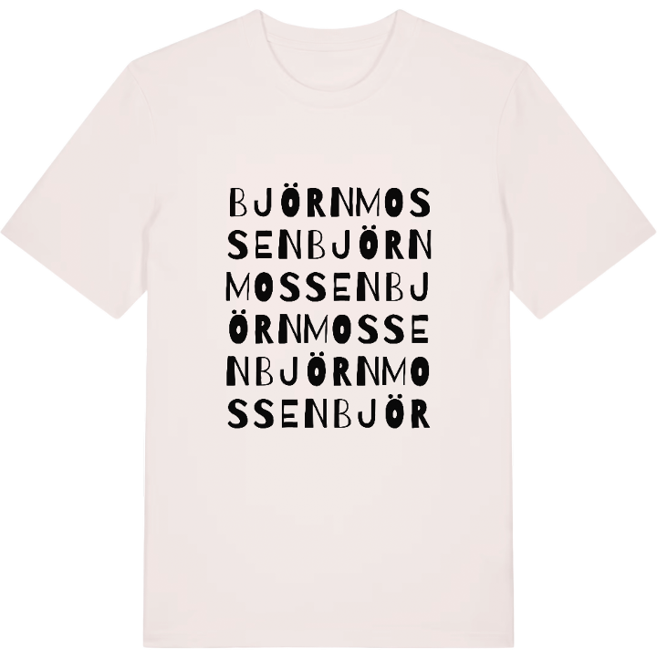 Björnmossen ordlek t-shirt – t-shirt från PinShirt