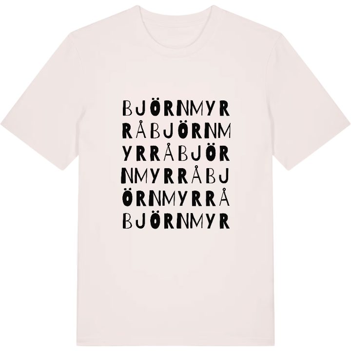 Björnmyrrå ordlek t-shirt – t-shirt från PinShirt