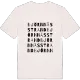 Björnnässtrand ordlek t-shirt