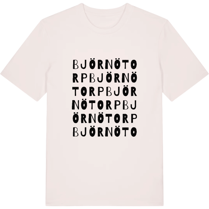 Björnö Torp ordlek t-shirt – t-shirt från PinShirt