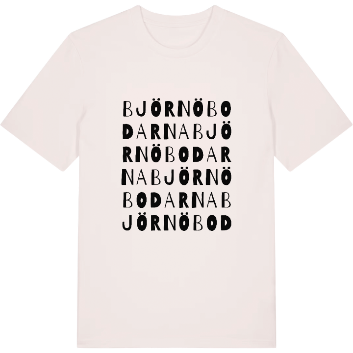Björnöbodarna ordlek t-shirt – t-shirt från PinShirt