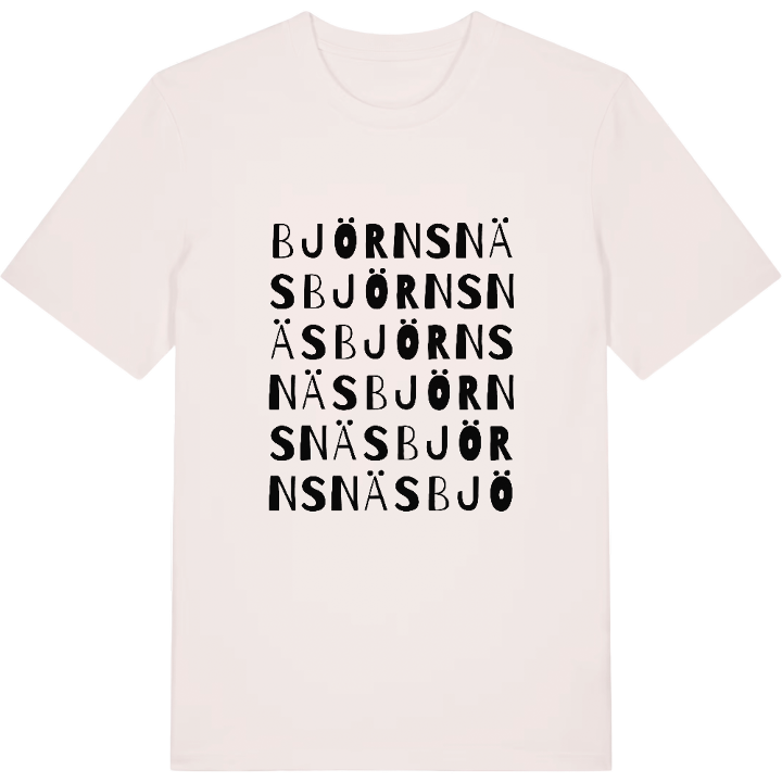 Björnsnäs ordlek t-shirt – t-shirt från PinShirt