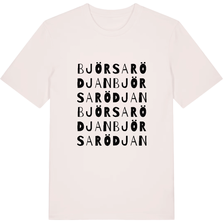 Björsarödjan ordlek t-shirt – t-shirt från PinShirt