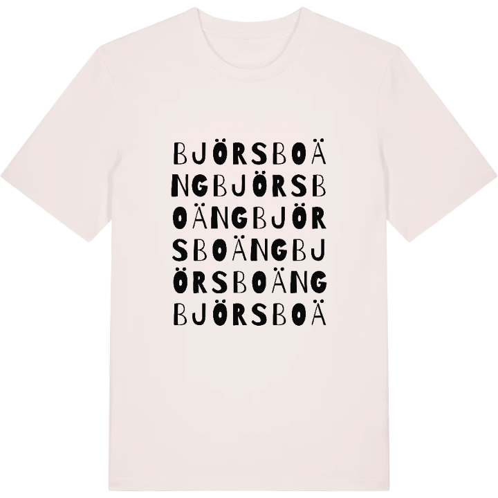 Björsboäng ordlek t-shirt – t-shirt från PinShirt