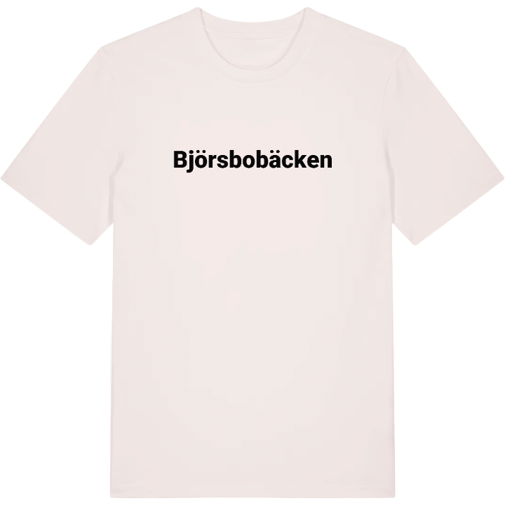 Björsbobäcken fetstil t-shirt – t-shirt från PinShirt