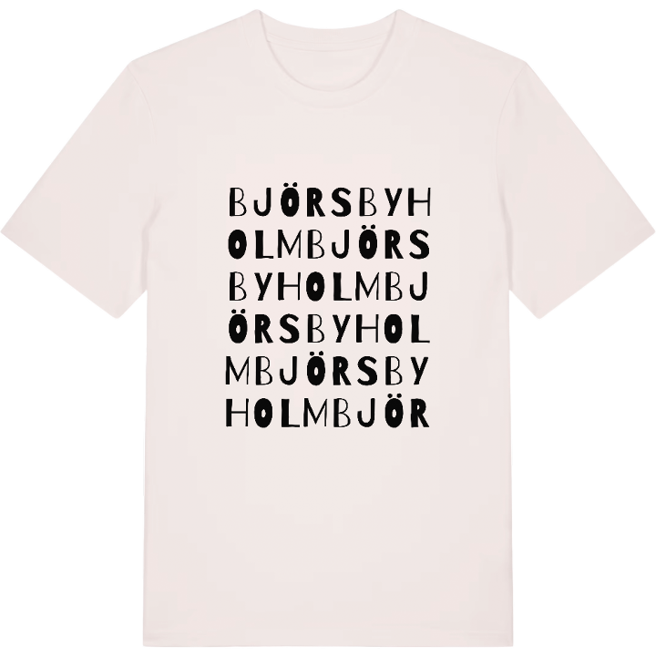 Björsbyholm ordlek t-shirt – t-shirt från PinShirt
