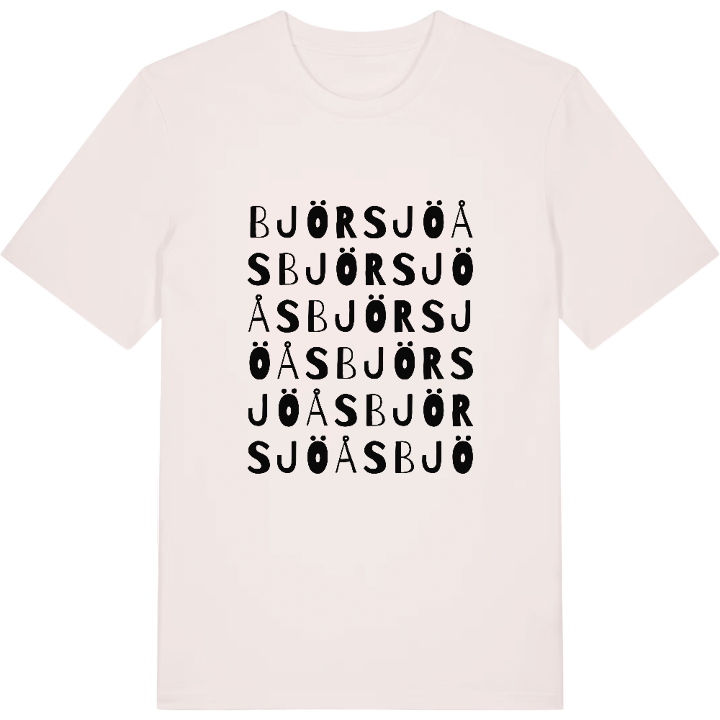 Björsjöås ordlek t-shirt – t-shirt från PinShirt