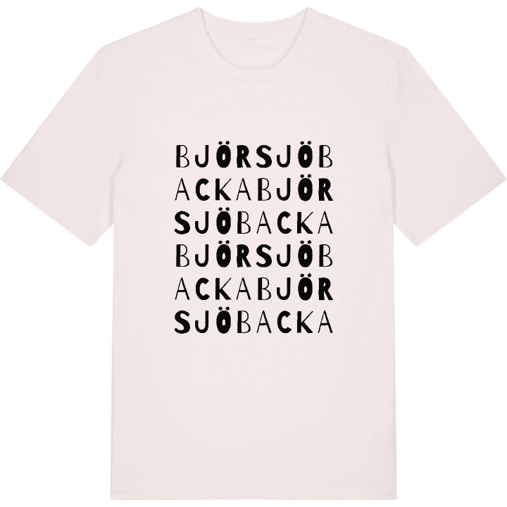 Björsjöbacka ordlek t-shirt – t-shirt från PinShirt