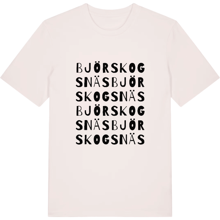 Björskogsnäs ordlek t-shirt – t-shirt från PinShirt