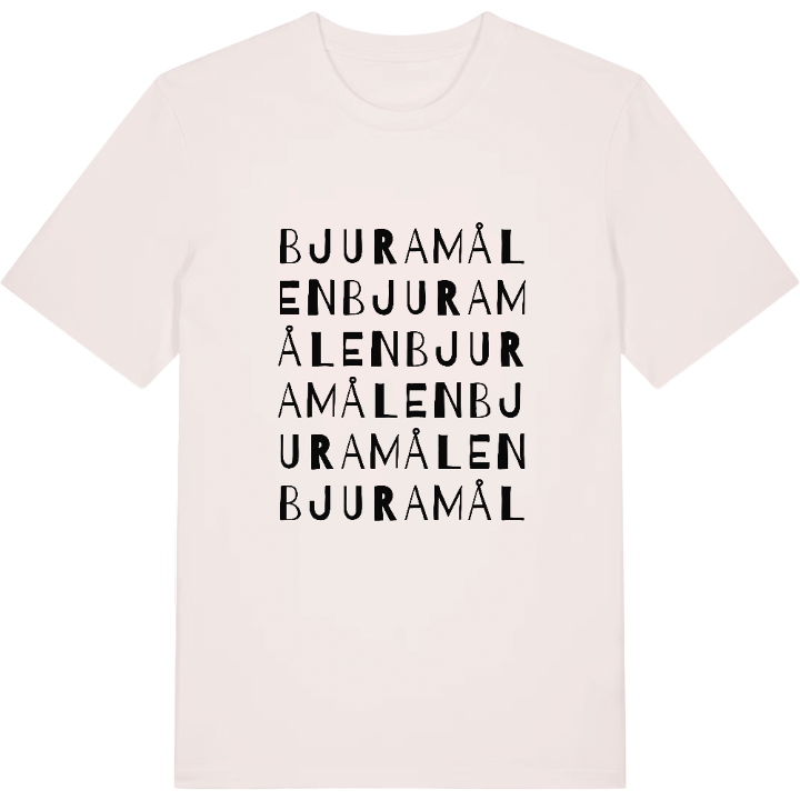Bjuramålen ordlek t-shirt – t-shirt från PinShirt