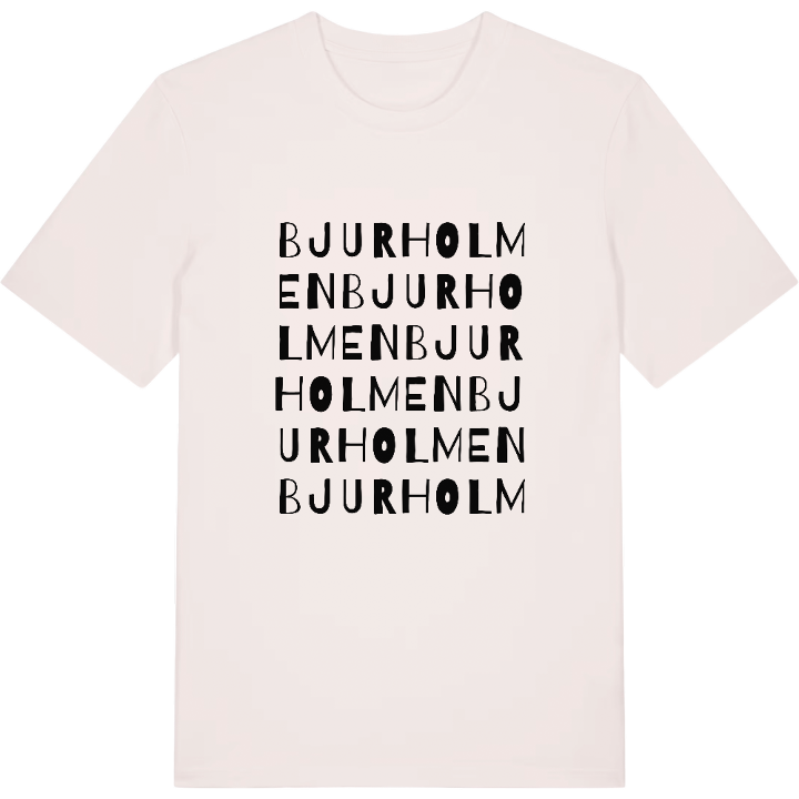 Bjurholmen ordlek t-shirt – t-shirt från PinShirt