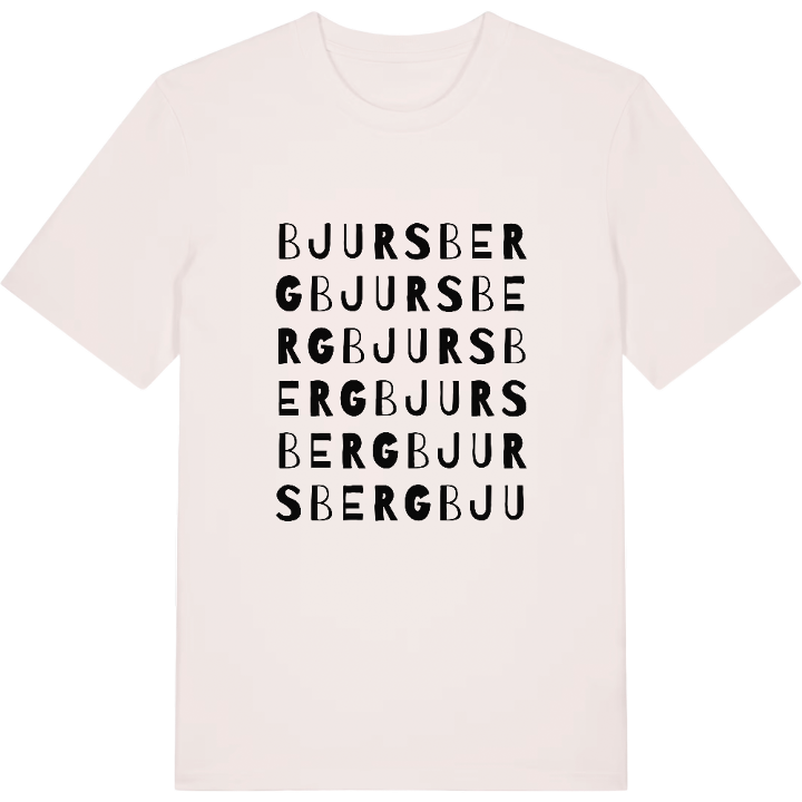 Bjursberg ordlek t-shirt – t-shirt från PinShirt