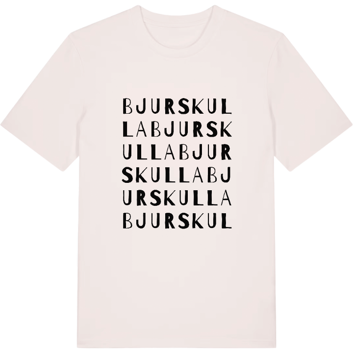 Bjurskulla ordlek t-shirt – t-shirt från PinShirt