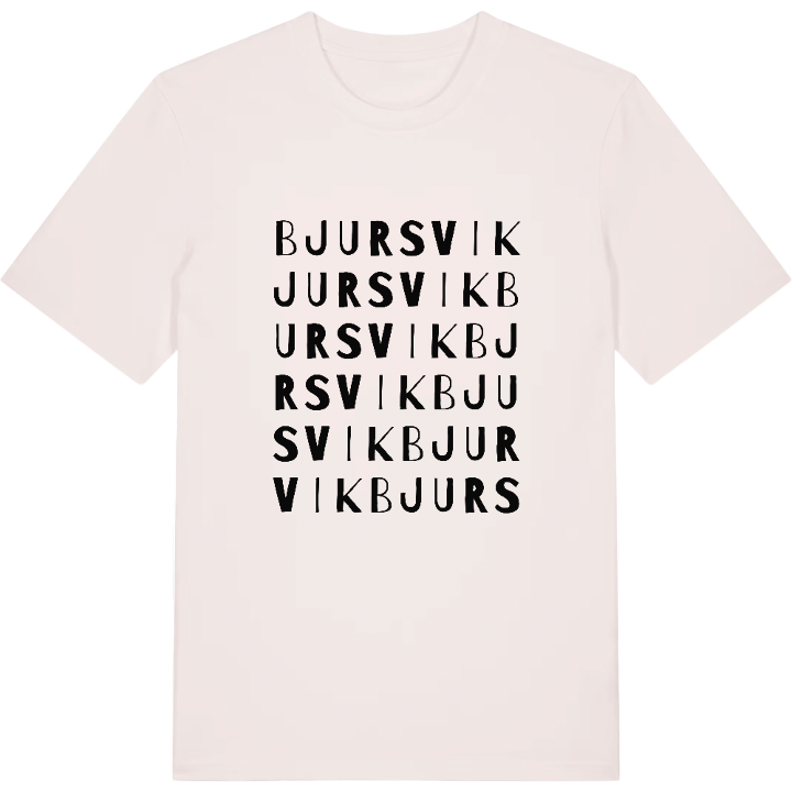 Bjursvik ordlek t-shirt – t-shirt från PinShirt