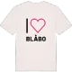 Jag älskar Blåbo t-shirt stort tryck