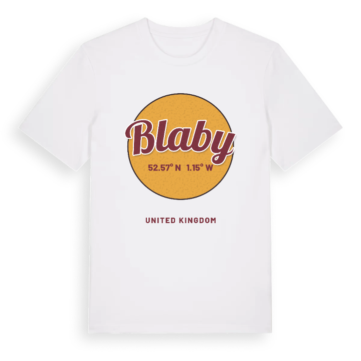 Blaby cirkel t-shirt – t-shirt från PinShirt