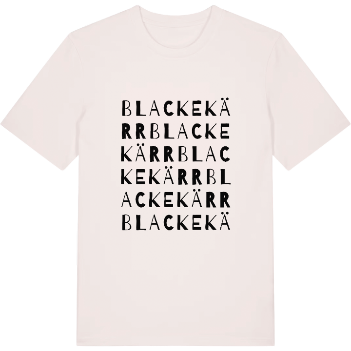 Blackekärr ordlek t-shirt – t-shirt från PinShirt