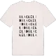 Blackelid ordlek t-shirt