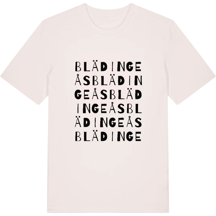 Blädingeås ordlek t-shirt – t-shirt från PinShirt