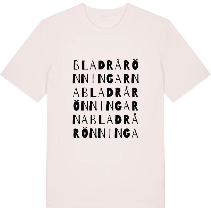 Bladrårönningarna ordlek t-shirt – t-shirt från PinShirt