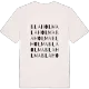 Blaholma ordlek t-shirt