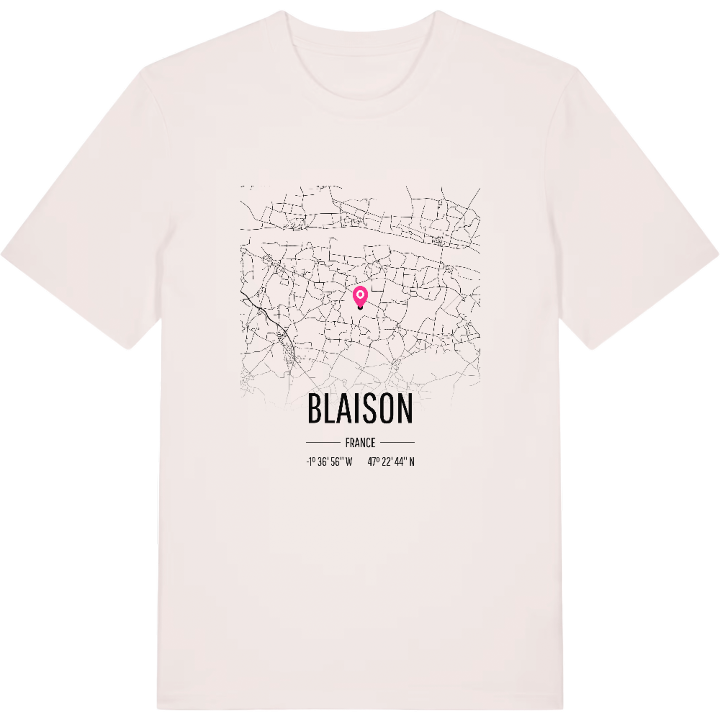 Blaison karta t-shirt – t-shirt från PinShirt
