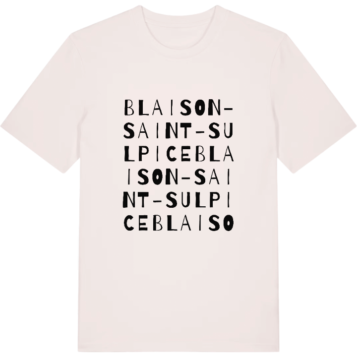 Blaison-Saint-Sulpice ordlek t-shirt – t-shirt från PinShirt