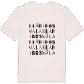 Blåningsmåla ordlek t-shirt
