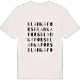 Blankafors ordlek t-shirt