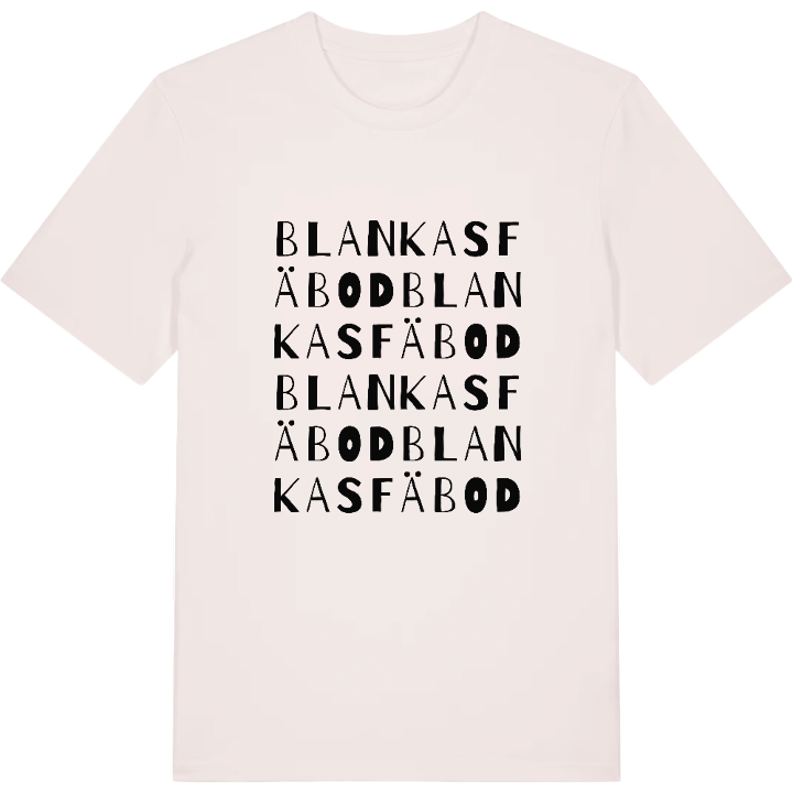 Blankas fäbod ordlek t-shirt – t-shirt från PinShirt