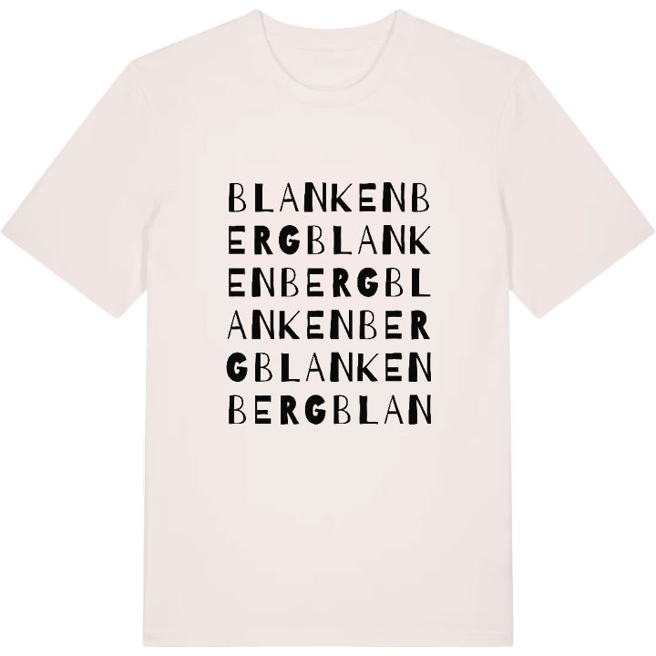 Blankenberg ordlek t-shirt – t-shirt från PinShirt