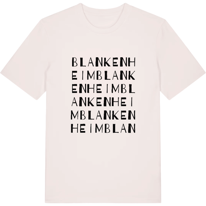 Blankenheim ordlek t-shirt – t-shirt från PinShirt