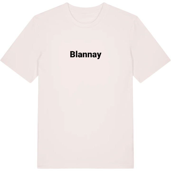 Blannay fetstil t-shirt – t-shirt från PinShirt