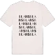 Blans ordlek t-shirt