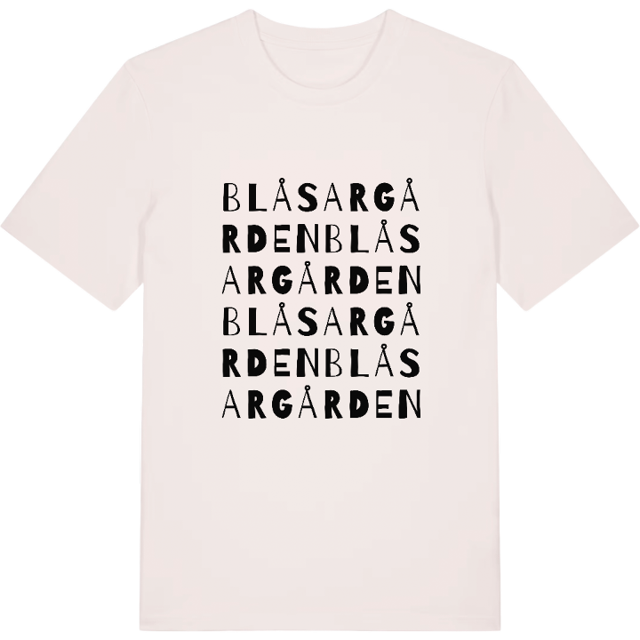 Blåsargården ordlek t-shirt – t-shirt från PinShirt