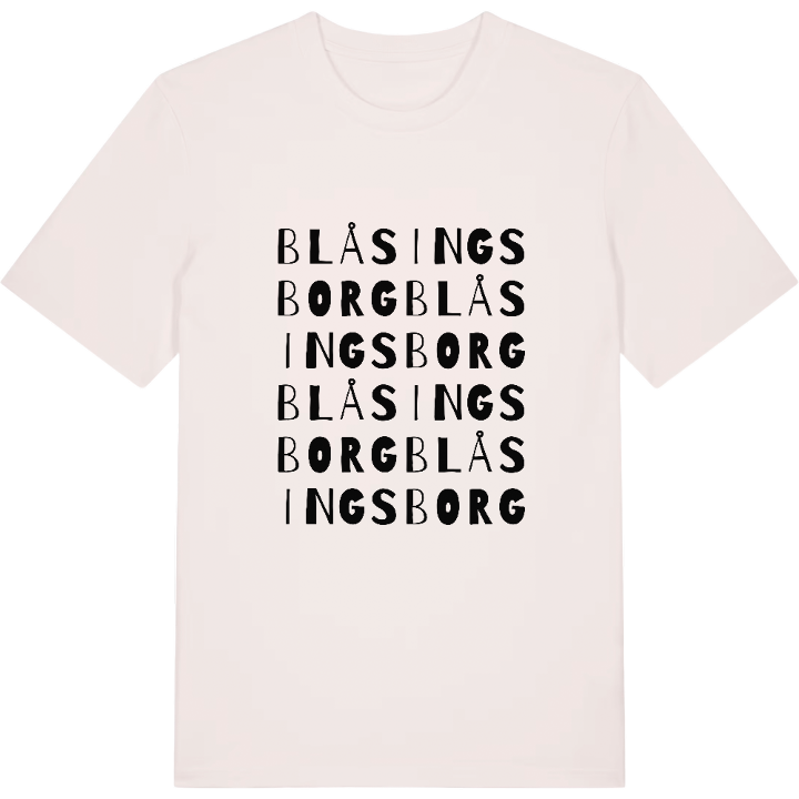Blåsingsborg ordlek t-shirt – t-shirt från PinShirt