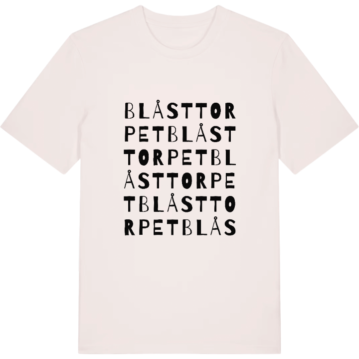 Blåsttorpet ordlek t-shirt – t-shirt från PinShirt
