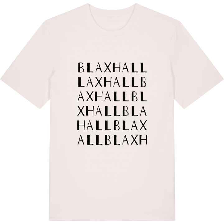 Blaxhall ordlek t-shirt – t-shirt från PinShirt