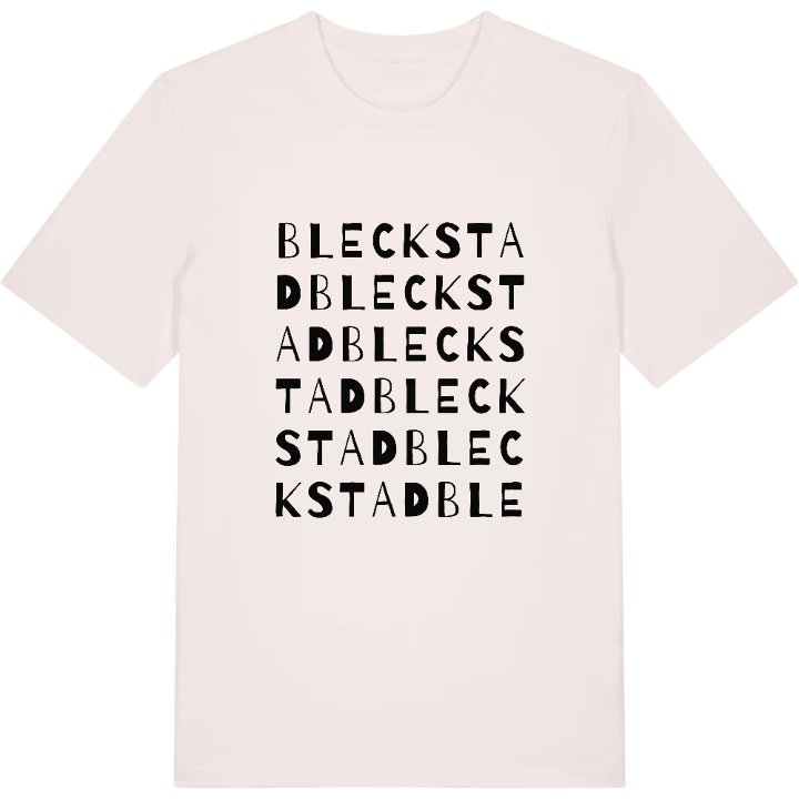 Bleckstad ordlek t-shirt – t-shirt från PinShirt
