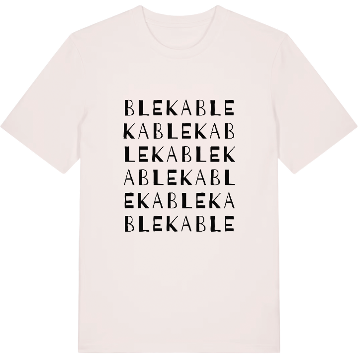Bleka ordlek t-shirt – t-shirt från PinShirt