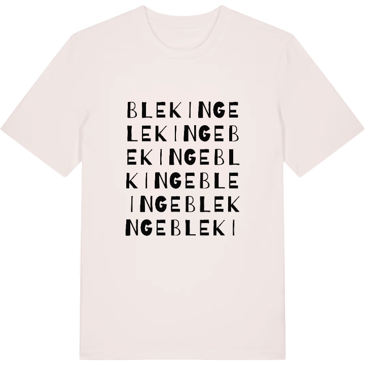 Blekinge ordlek t-shirt – t-shirt från PinShirt
