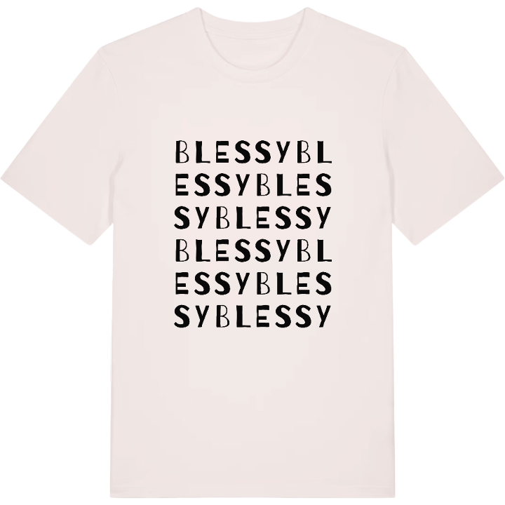 Blessy ordlek t-shirt – t-shirt från PinShirt