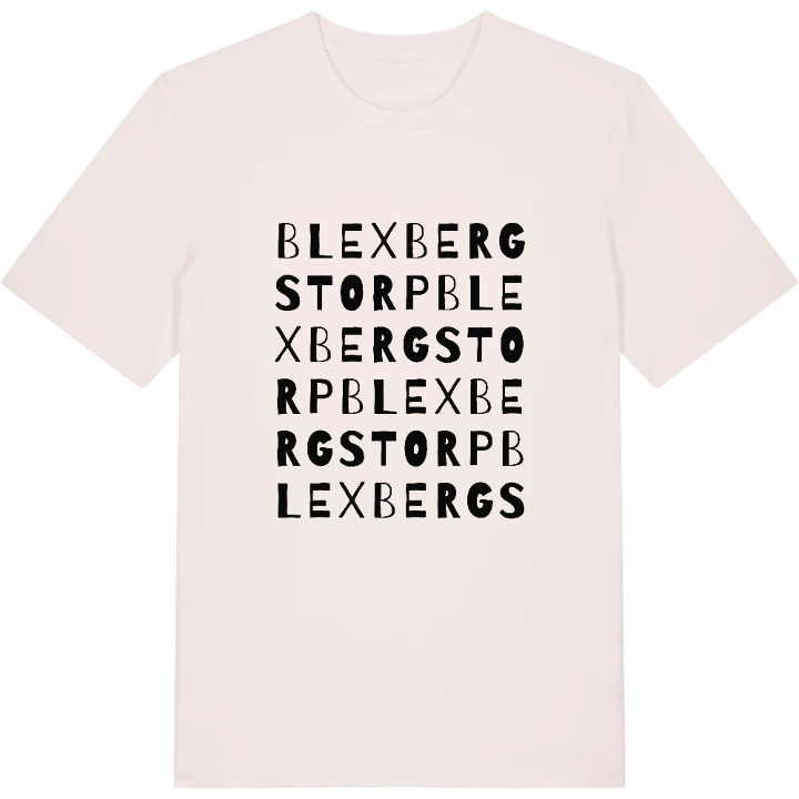 Blexbergstorp ordlek t-shirt – t-shirt från PinShirt