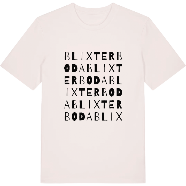Blixterboda ordlek t-shirt – t-shirt från PinShirt