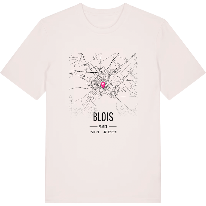 Blois karta t-shirt – t-shirt från PinShirt