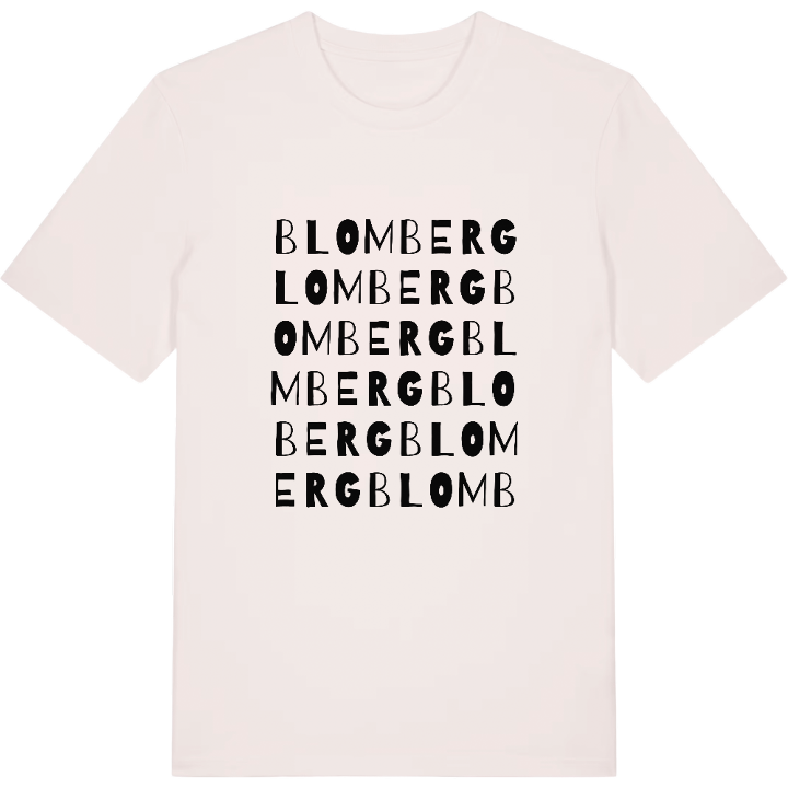 Blomberg ordlek t-shirt – t-shirt från PinShirt