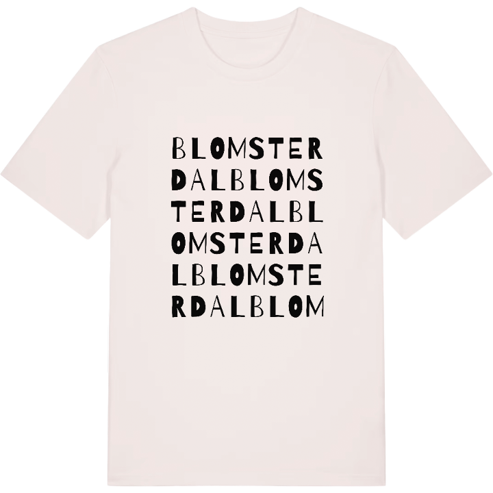 Blomsterdal ordlek t-shirt – t-shirt från PinShirt