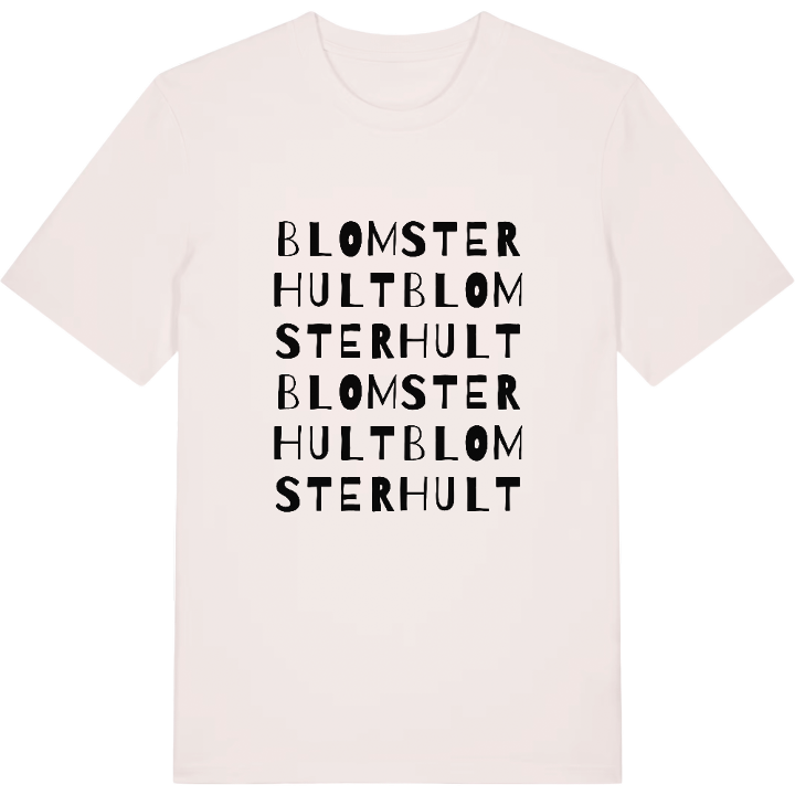 Blomsterhult ordlek t-shirt – t-shirt från PinShirt