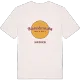 Blomstermåla cirkel t-shirt