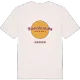 Blomstermåla cirkel t-shirt